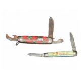 Richards Sheffield Pocket Knives Lot of 2