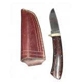 Beck Fixed Blade Knife with Leather Sheath