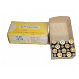 20 Winchester .38 Colt New Police 150 Gr Lead Rnds