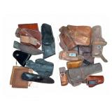 Leather Pistol Holsters and Sheaths