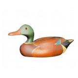 Wood Mallard Decoy by The Decoy Shop Freeport ME