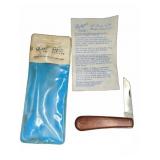 Rodgers Sheffield Folding Knife with Wood Handle
