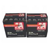 Two Boxes Winchester AA 20 Gauge Shotgun Shells