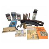 Collectible: Boy Scout Books, Coins, Glasses, Belt