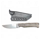 White River S35VN Fixed Blade Knife With Sheath