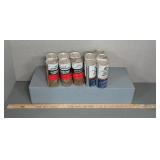 Vintage Johnson and Evinrude Outboard Oil Cans Lot