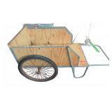 Homemade Wooden Utility Cart