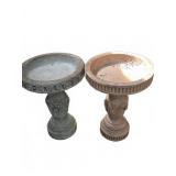 Concrete Pedestal Bird Baths Decorative Bases