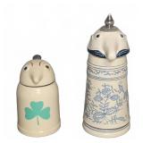 Webco Figural German Beer Steins - Cracks