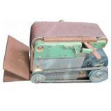 Vintage Belt Sander Industrial Metal Base