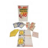 GLF Dairy Feed Sign, Anti-Freeze Cards, Egg Washer
