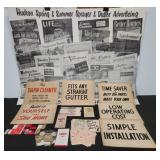 Hudson Sprayer & Barn Cleaner Advertising Lot