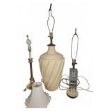 Table Lamps Group of Three