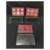 US Proof Coin Sets 1973 1975 1976 Lot of 3