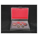 1984 Canada Proof Coin Set in Leather Case