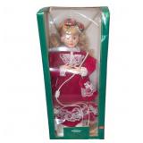 Motion-ette Animated Christmas Display Doll in Box