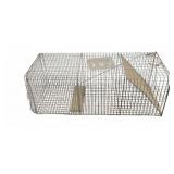 Large Metal Live Animal Trap Cage With Door