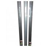 Rubbermaid FastTrack Rail 48" Steel Lot of 3