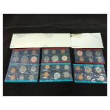 (3) US Mint Uncirculated Coin Sets