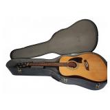 Oscar Schmidt Acoustic Guitar and Case