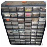 Multi-Drawer Organizer W/ Mixed Hardware Contents