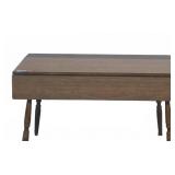 Rectangular Drop Leaf Wood Dining Table