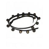 Leather Strap with Brass Sleigh Bells
