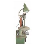 Tabletop Belt Sander Grinder With Work Lamp