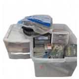 Tool Parts, Timers, Filter Hose, Storage Drawers