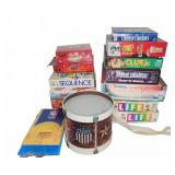 Board Games With Vintage Patriotic Toy Drum