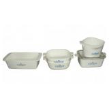 CorningWare Blue Cornflower Casserole Dish Set