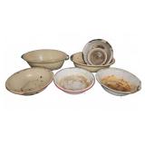 7 Assorted Enamelware Bowls