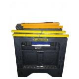 StoreHorse Folding Sawhorse Set with Levels