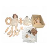 Armand Marseille and Assorted Bisque Doll Parts