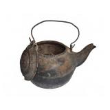 Cast Iron Teapot With Lid and Handle