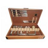 Sterling Silver Flatware Set in Case
