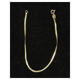 14K Yellow Gold Snake Chain