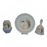 Fenton Birds in Winter Downy Woodpecker Set