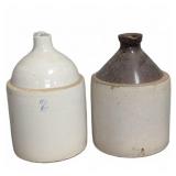 Two-Gallon Stoneware Jugs With Handles