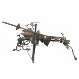 Vintage Metal Street Lamp Parts and Fixtures