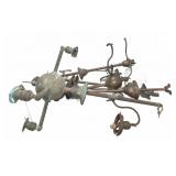 Antique Brass Hanging Light Fixtures