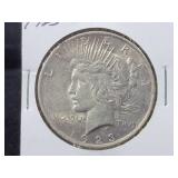 1923 Peace Silver Dollar Coin United States