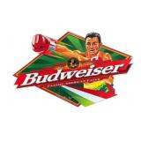 Budweiser Boxing Advertising Sign, 34"x23"