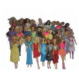 Barbie and Fashion Dolls Lot of 27