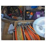 Extension Cords, Shop Light, Tools, Fasteners