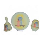 Fenton Custard Glass Limited Edition Set
