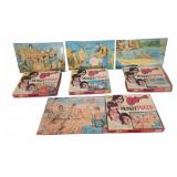 5 Vintage Official The Monkees Jigsaw Puzzles