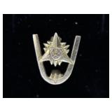 10K Gold Elk Lodge Lapel Pin