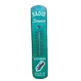 1940-50s Sylvania Radio Advertising Thermometer