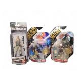 Walking Dead and Star Wars Action Figures Lot